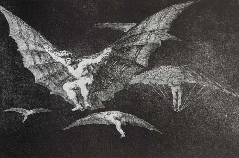 Francisco Goya Modo de volar Germany oil painting art